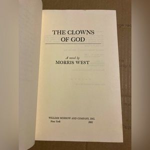 The clowns of god hardcover novel